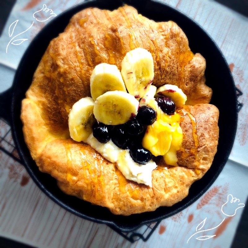 みんなの「スキレット パンケーキ」レシピが149品 クックパッド