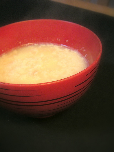 豆乳入り納豆汁の写真