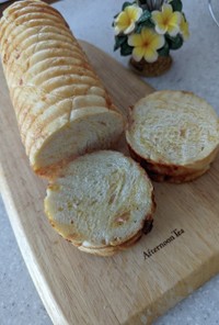 【ヘルシー】Wチーズ豆乳ラウンドパン