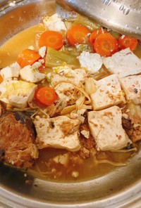 鯖と豆腐の煮物