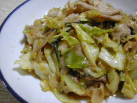 ぴりまろ~*豚肉と野菜のピリマヨ炒め*