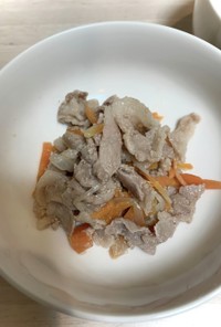 【作り置き冷凍】豚バラと玉ねぎの中華炒め