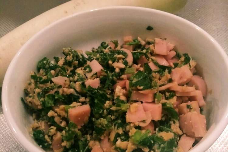 おさかなのソーセージと大根の葉飯 レシピ 作り方 By レンジでおかん クックパッド