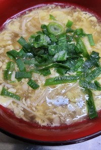 中華卵スープ