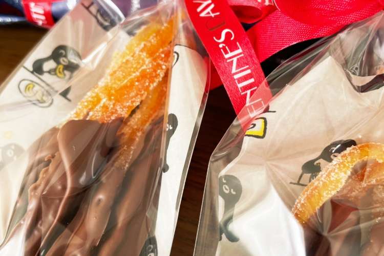 オレンジピールチョコ バレンタインにも レシピ 作り方 By Tommie クックパッド 簡単おいしいみんなのレシピが374万品