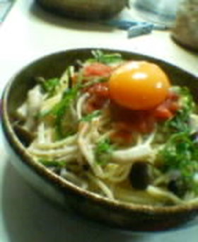 14.あべさんの和風明太子パスタ