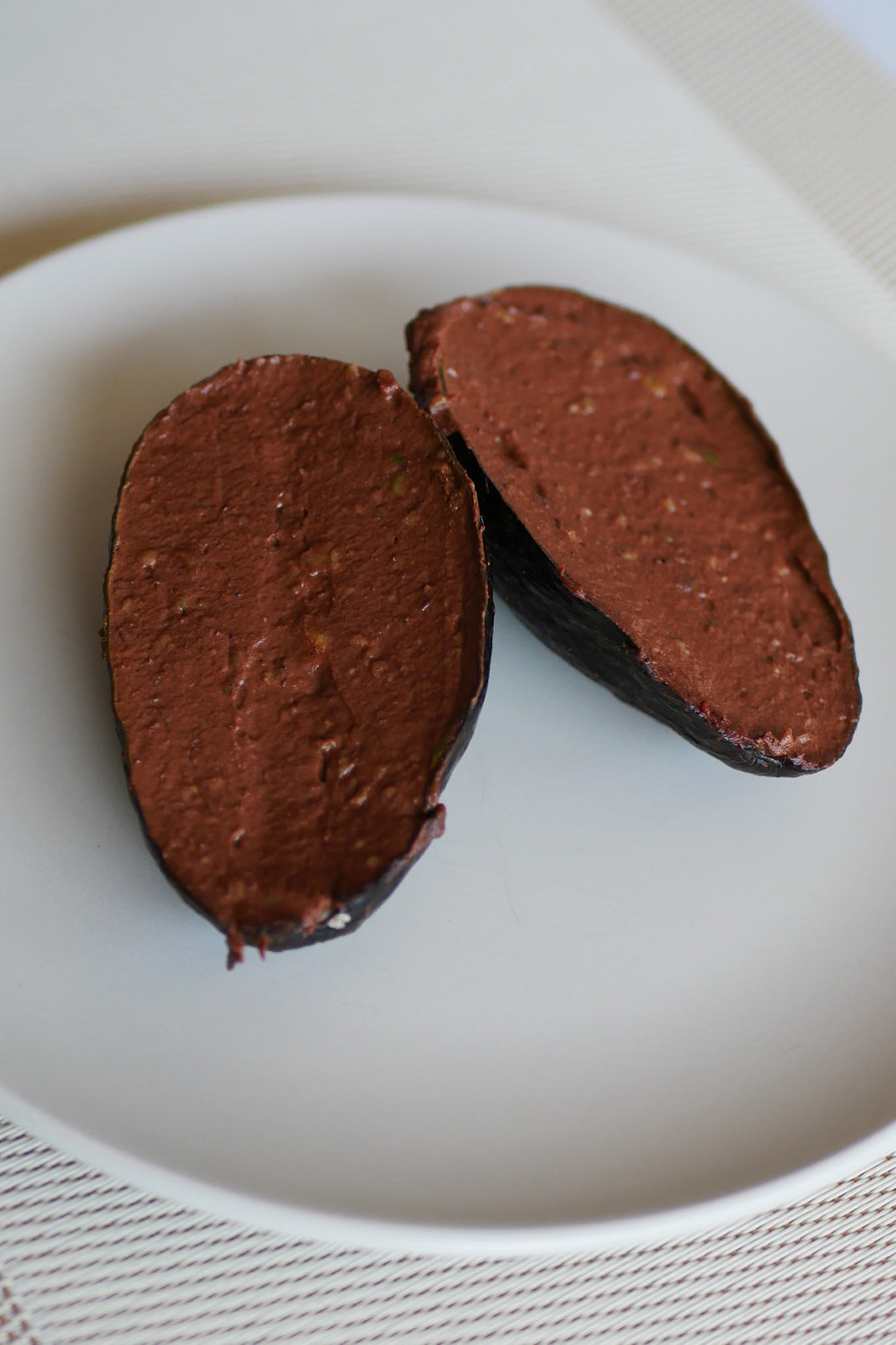 ダークチョコレートアボカドムースのレシピ