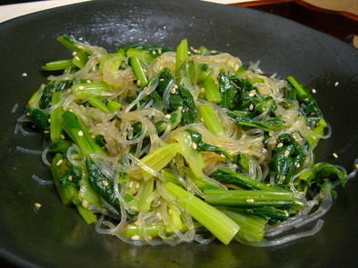 アジア風★小松菜のあえ物の写真