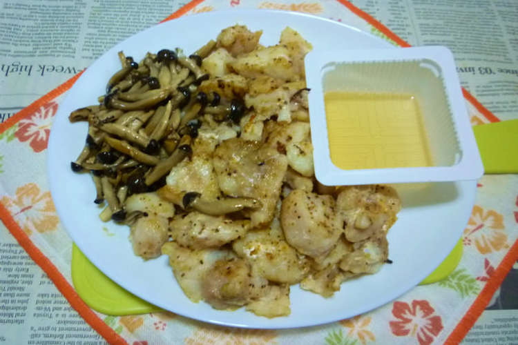 真鱈のアラ 皮なしのムニエル ぶなしめじ レシピ 作り方 By Aranjuez5 クックパッド 簡単おいしいみんなのレシピが378万品