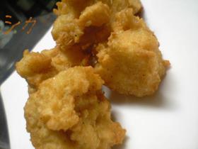 豆腐の唐揚げ!鶏唐風!
