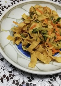 豆腐皮の中華サラダ