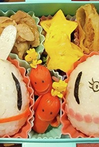 イースター☆スヌーピーおにぎり弁当！