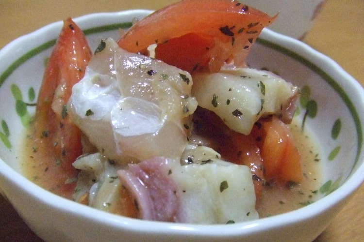 ポン酢de魚介とトマトのイタリアンマリネ レシピ 作り方 By さくらのうさぎ クックパッド 簡単おいしいみんなのレシピが374万品