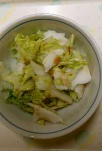 白菜ポン酢サラダ