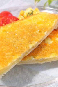 チーズとしらすのフライパントースト