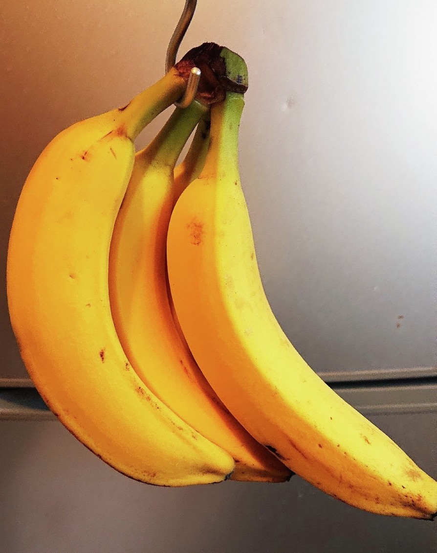 バナナはＳ字フックで吊り下げて♪の画像