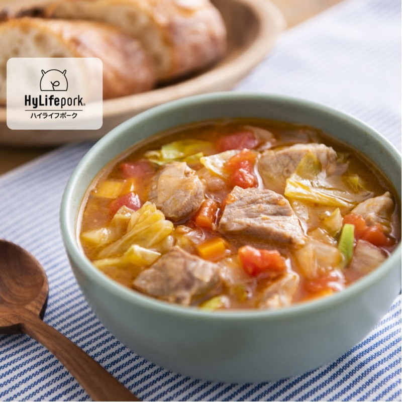 低カロリースロークッカーミネストローネスープのレシピ