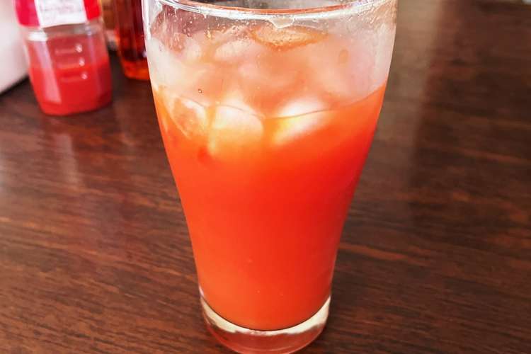 トマト オレンジmix Juice レシピ 作り方 By 三毛猫調理愛好家 クックパッド 簡単おいしいみんなのレシピが371万品