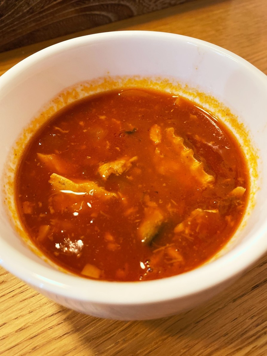 ☆痩せ☆ サバ缶のトマトスープの画像