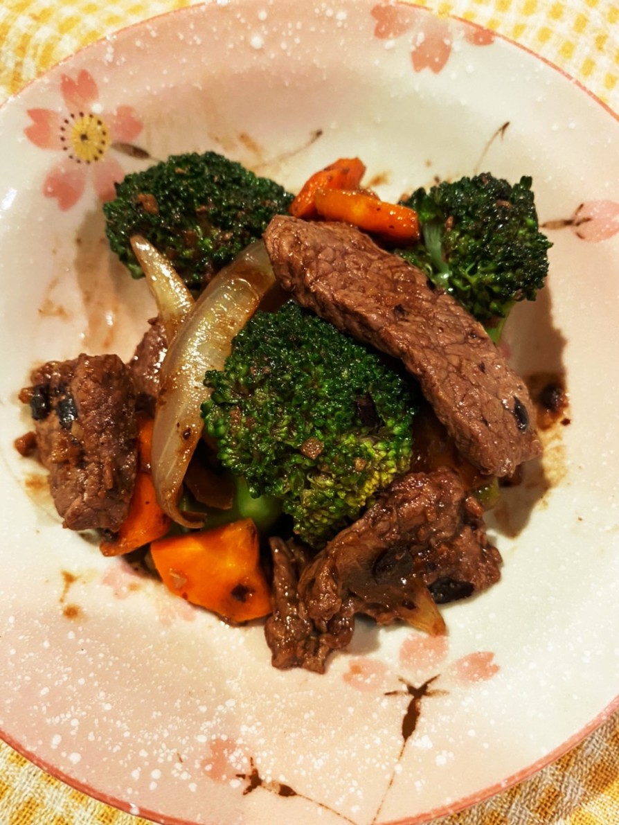牛肉とブロッコリーのレシピ