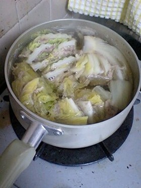 *白菜と豚肉の簡単ミルフィーユ*
