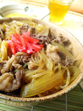 つゆだく牛丼