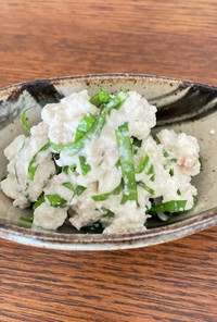 沖縄の  苦菜の白和え