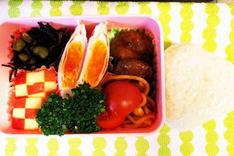 中学生女子 お弁当の日4 16 レシピ 作り方 By シノミー クックパッド 簡単おいしいみんなのレシピが375万品