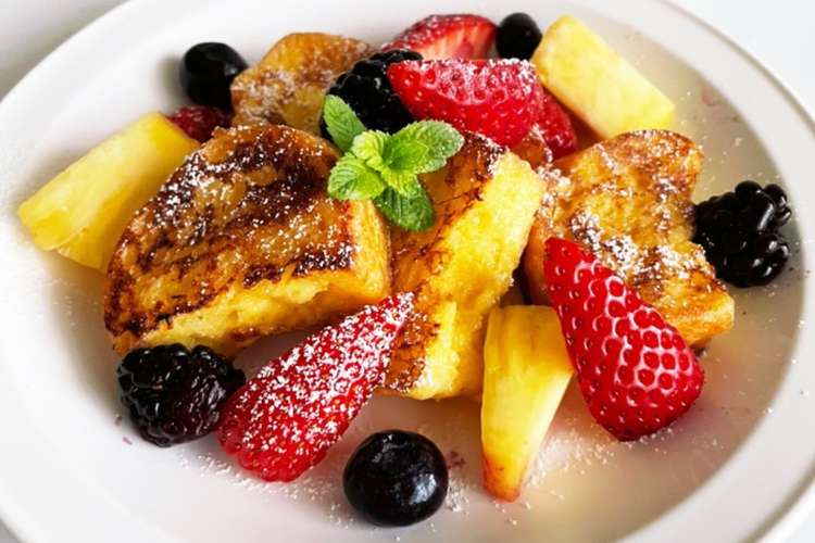 朝食フレンチトースト お好みフルーツと レシピ 作り方 By ダイゴクン クックパッド 簡単おいしいみんなのレシピが376万品