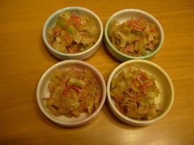超簡単!桜えびとキャベツのおひたし。