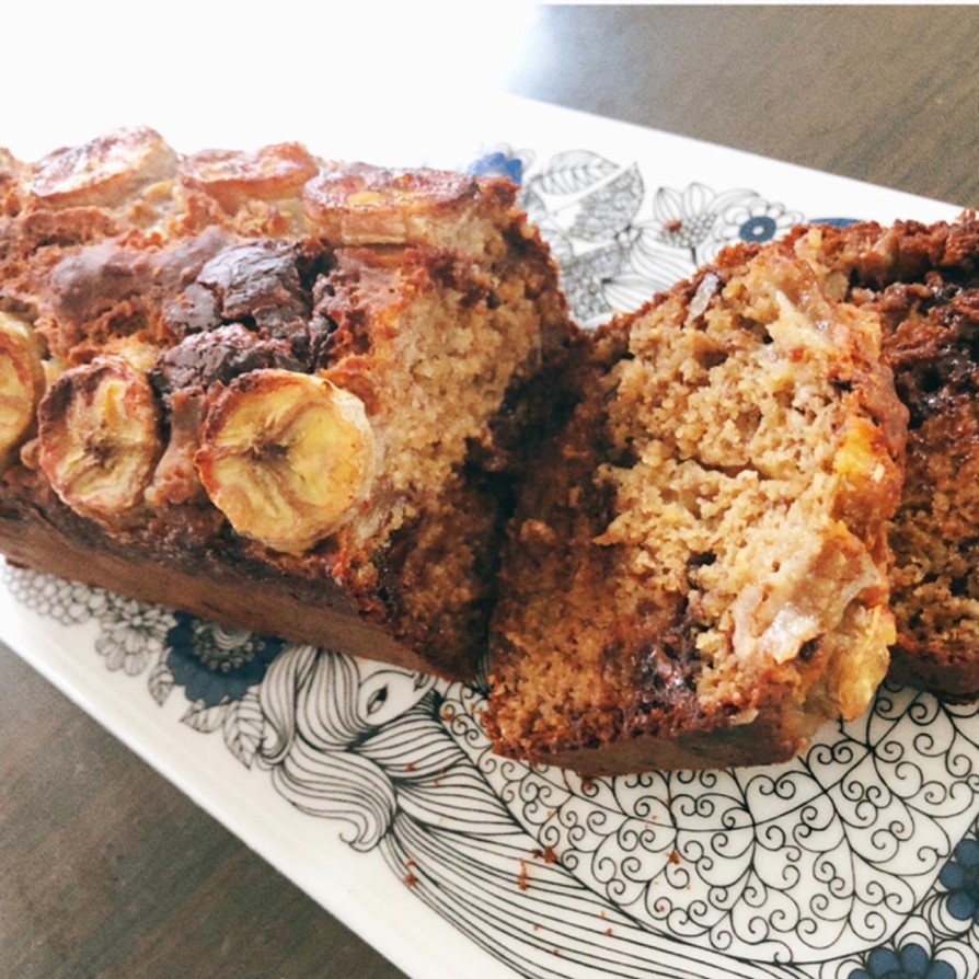 ホワイトチョコレートマンゴーバナナブレッドのレシピ