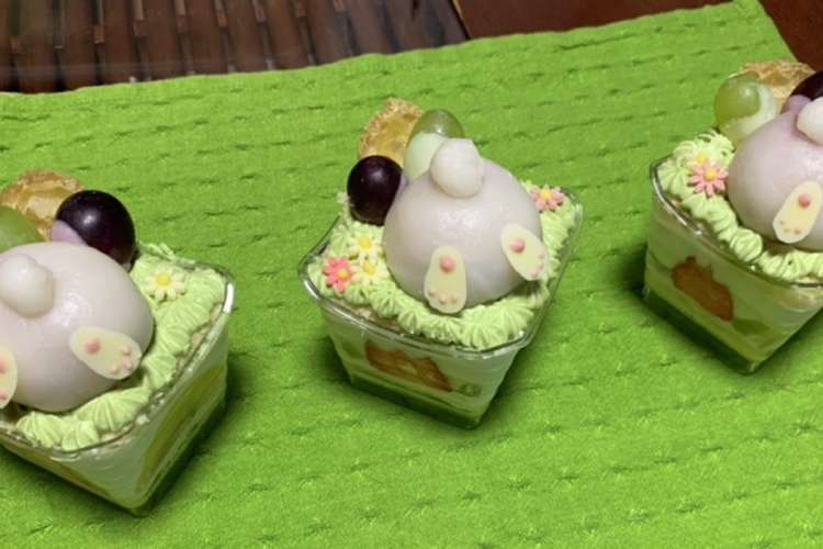 イースター 苺大福の兎おしりケーキだよ レシピ 作り方 By チャコの母ちゃん クックパッド 簡単おいしいみんなのレシピが371万品