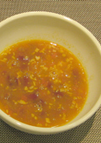 トマトとお豆のスープ
