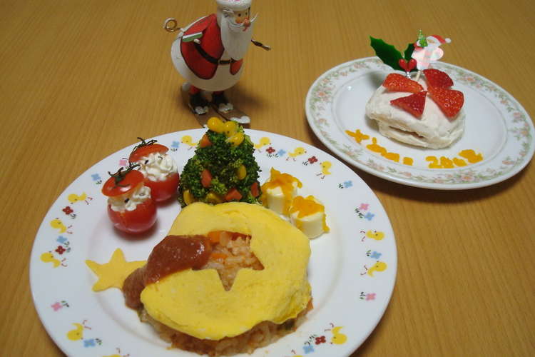 離乳食後期 クリスマスプレート 3 レシピ 作り方 By こもも太郎 クックパッド 簡単おいしいみんなのレシピが358万品