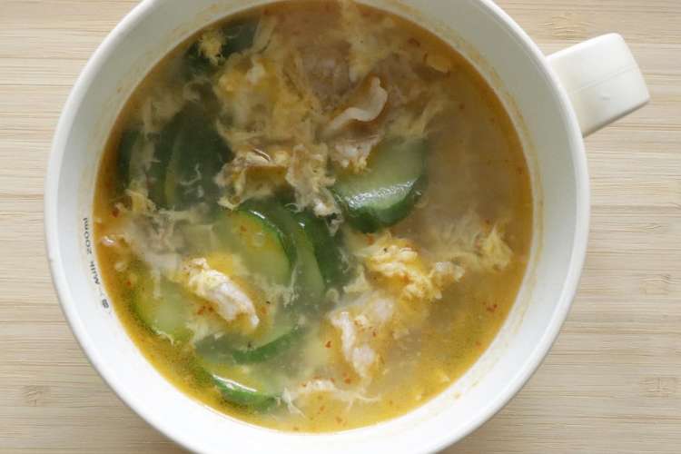 きゅうりと豚肉の中華スープ レシピ 作り方 By Tmk4 クックパッド 簡単おいしいみんなのレシピが373万品