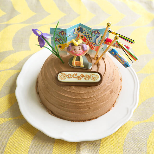 子どもの日ズコットケーキの画像