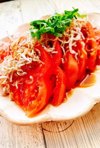 トマトのサラダ☆わさびドレッシング