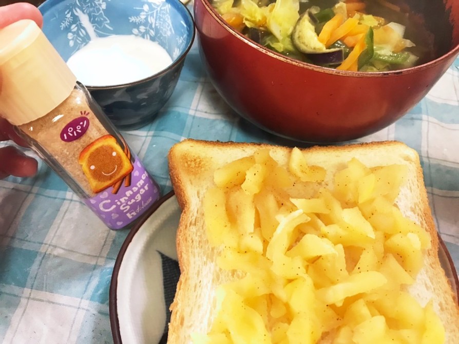 ボブ・エヴァンスのアップルシナモンフレンチトーストのレシピ