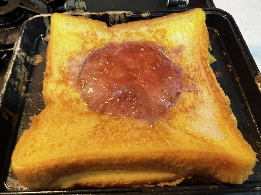 ローズジャム&バニラのフレンチトースト！の画像