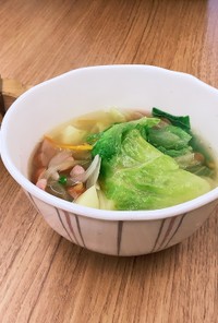 【大崎市】レタスのスープ【学校給食】