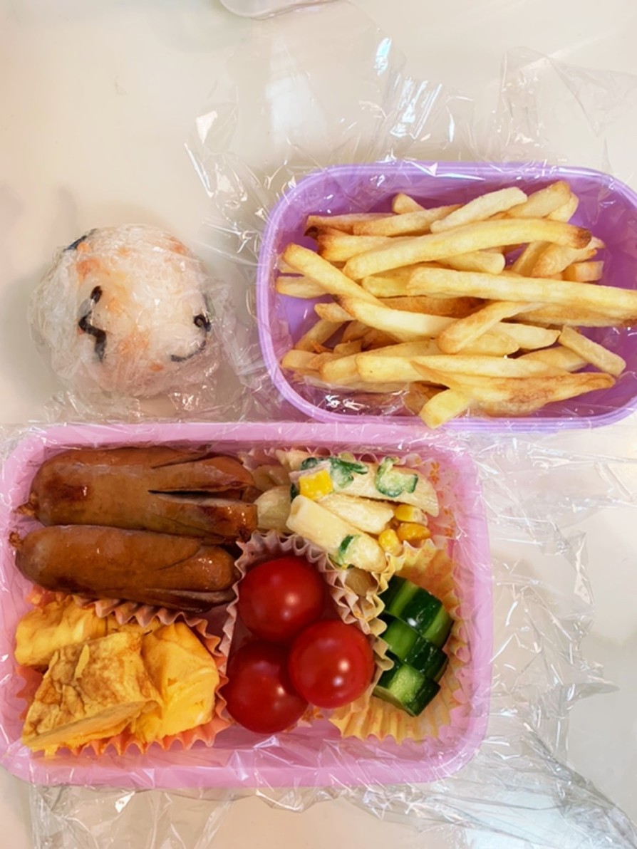 幼児 ピクニック お弁当♪パパッと簡単の画像