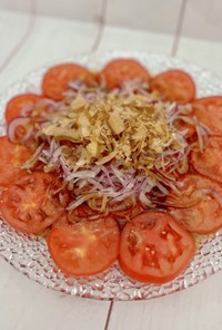 トマトの冷製サラダ