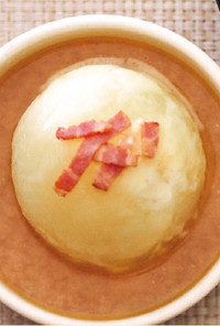 玉ねぎ丸ごと、食べるオニオンスープ