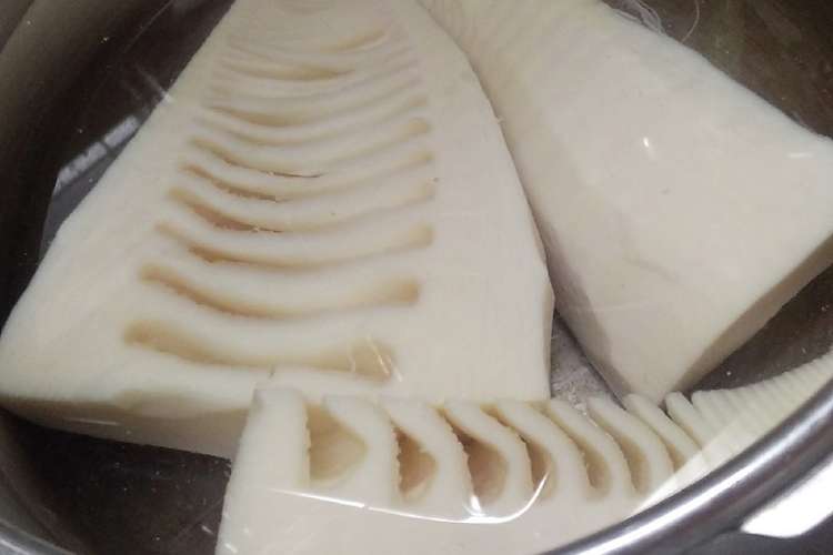 小さめの鍋でも たけのこ水煮 下処理 レシピ 作り方 By パオピヨ クックパッド 簡単おいしいみんなのレシピが378万品