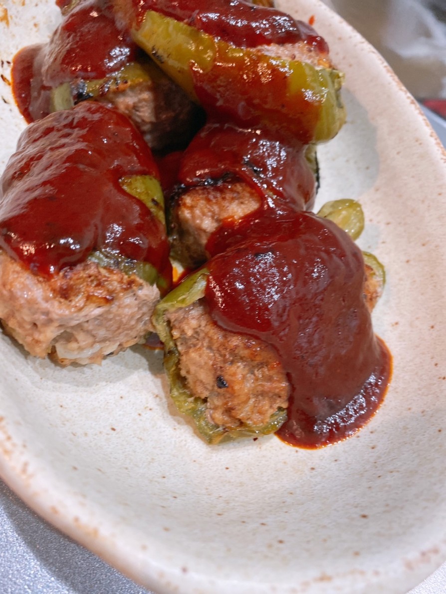 肉詰めポテトのレシピ