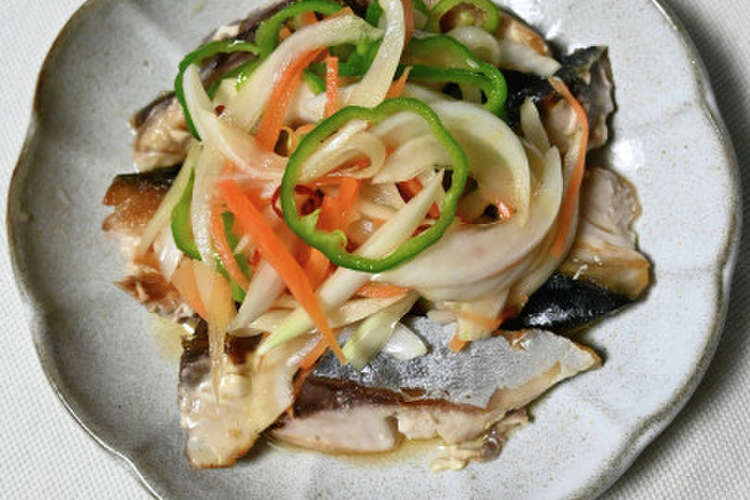 塩サバの焼き南蛮漬け レシピ 作り方 By Akkey Y クックパッド 簡単おいしいみんなのレシピが373万品