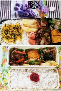 野菜炒め弁当(4.21)