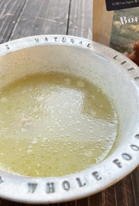 犬の手づくりご飯：健康的なクレンズスープ