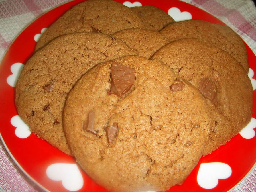 Kクッキー（板チョコドロップクッキー）の画像