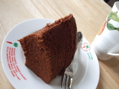 チョコレートシフォンケーキ(17cm)の画像